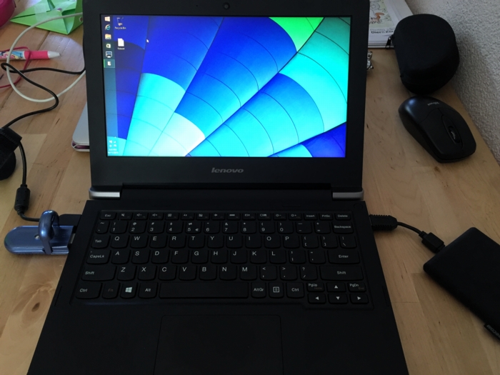 the Lenovo Ideapad s21e-20 Windows 8