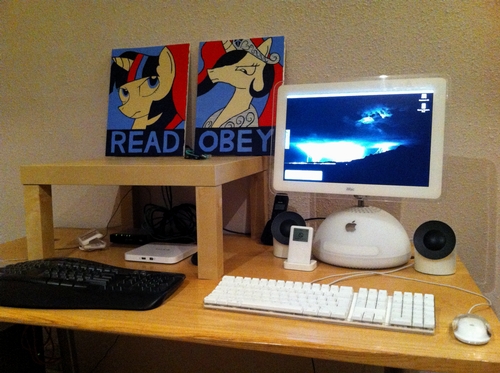 my new iMac G4