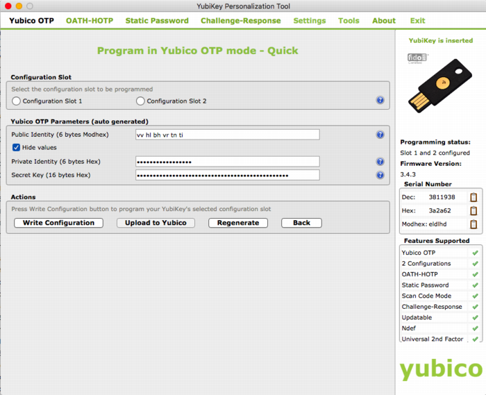 yubikey personalization tools